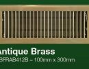 mcmaster louvered antique brass
