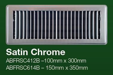 mcmaster louvered satin chrome