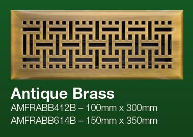 mcmaster wicker antique brass